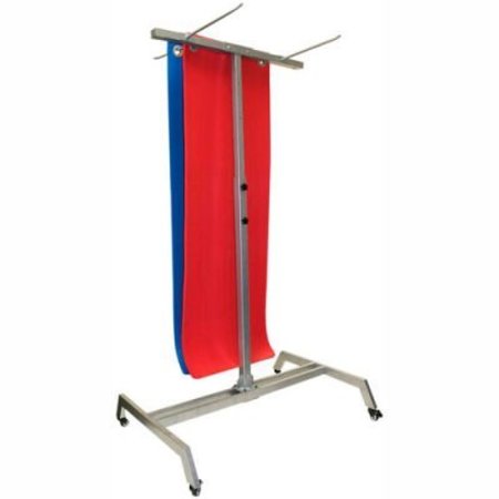 FABRICATION ENTERPRISES Floor Rack with Casters For ArmaSport® Sup-R Mat®, Holds 30 Mats 32-1490